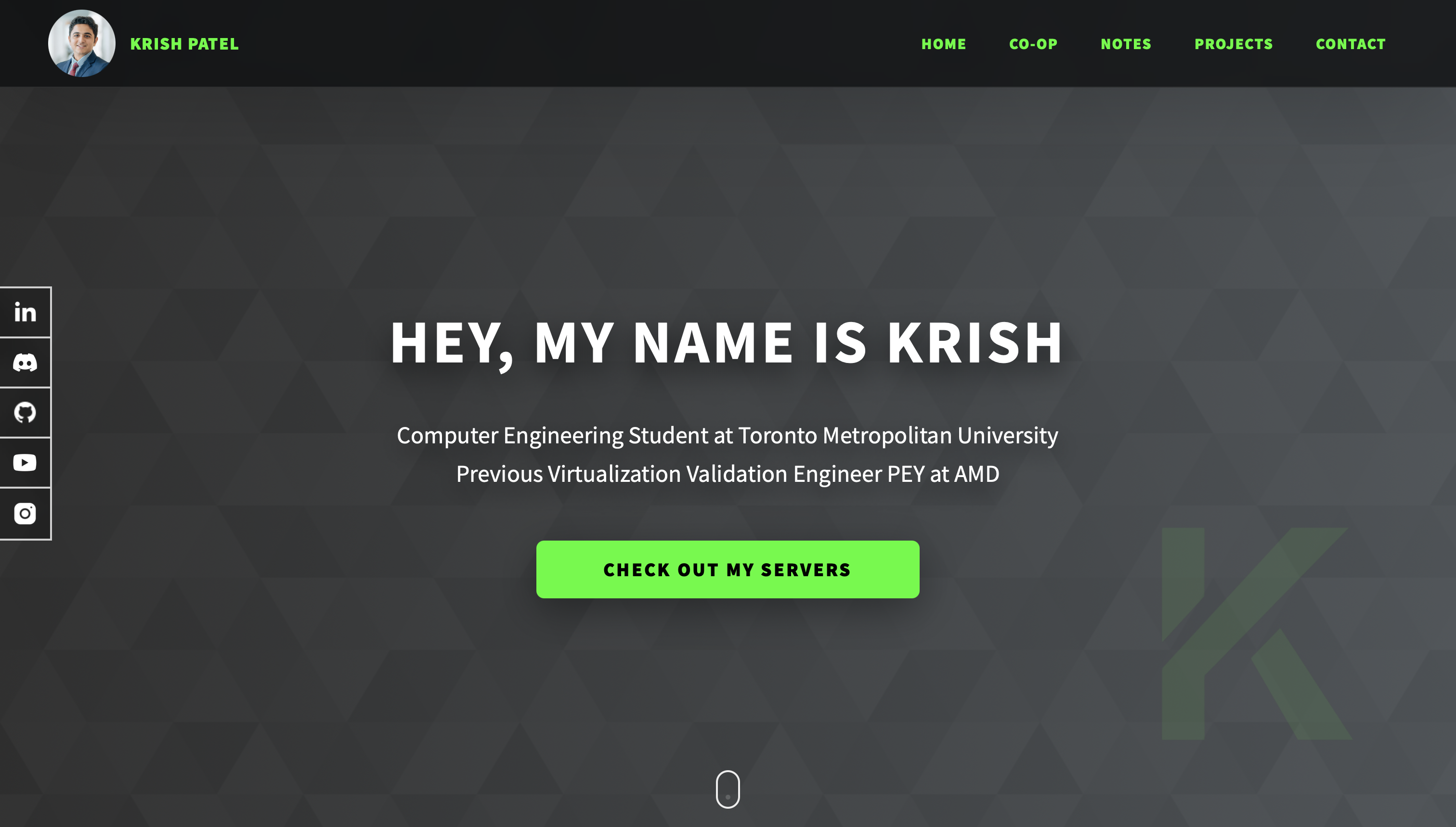 Portfolio Screenshot